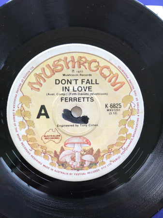 The Ferrets : Don't Fall In Love (7", Single)