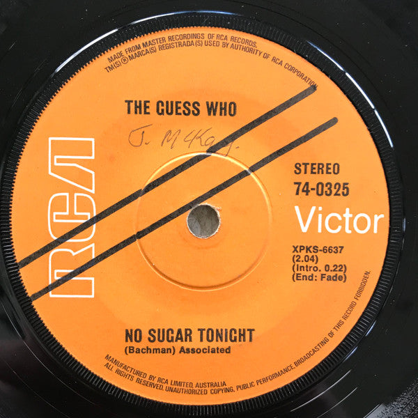The Guess Who : American Woman (7", Single)