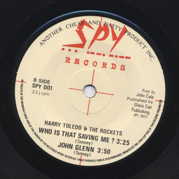 Harry Toledo & The Rockets : Harry Toledo & The Rockets (7", EP)