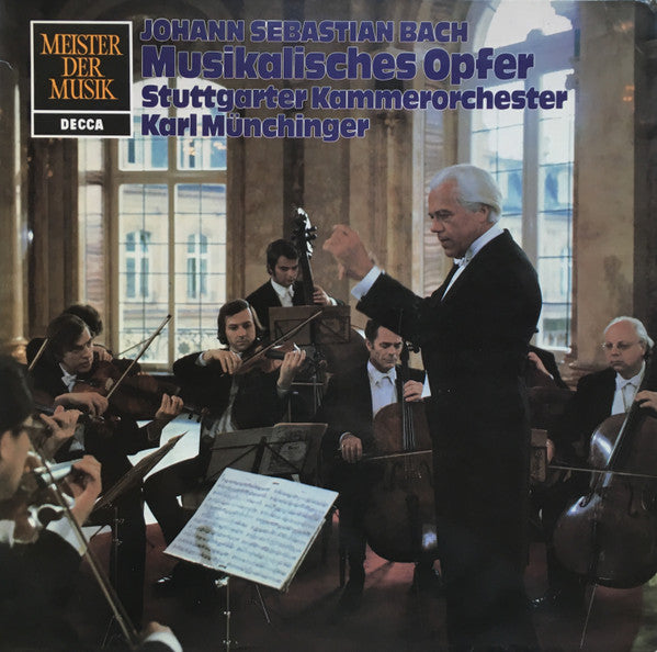 Johann Sebastian Bach, Stuttgarter Kammerorchester, Karl Münchinger : Musikalisches Opfer, BWV 1079 (LP, Album)