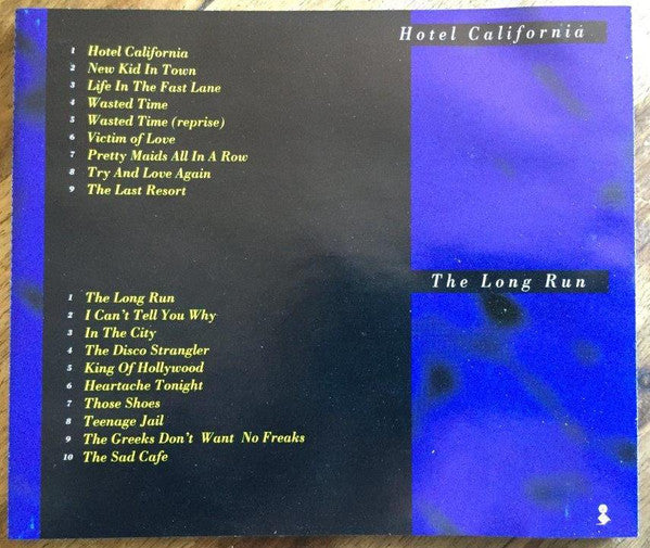 Eagles : Hotel California & The Long Run (CD, Album, RE + CD, Album, RE + Comp)
