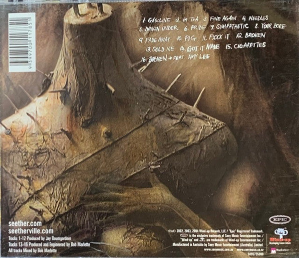 Seether : Disclaimer II (CD, Album)