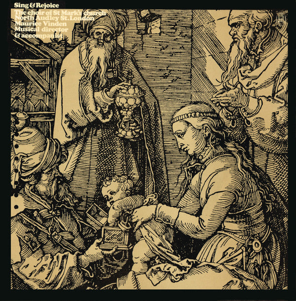 Choir Of St. Mark's Church, North Audley Street, Maurice Vinden : Sing & Rejoice (LP, Album, Club)