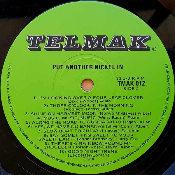 Raymond Arnold : Put Another Nickel In... (LP, Album)