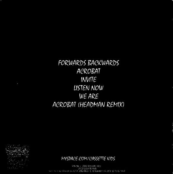 Cassette Kids : Cassette Kids (CD, EP, Promo)