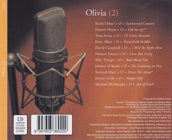 Olivia Newton-John : (2) (CD, Album)