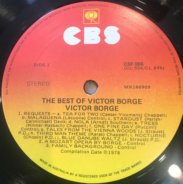 Victor Borge (2) : The Best Of Victor Borge Live (LP, Comp)