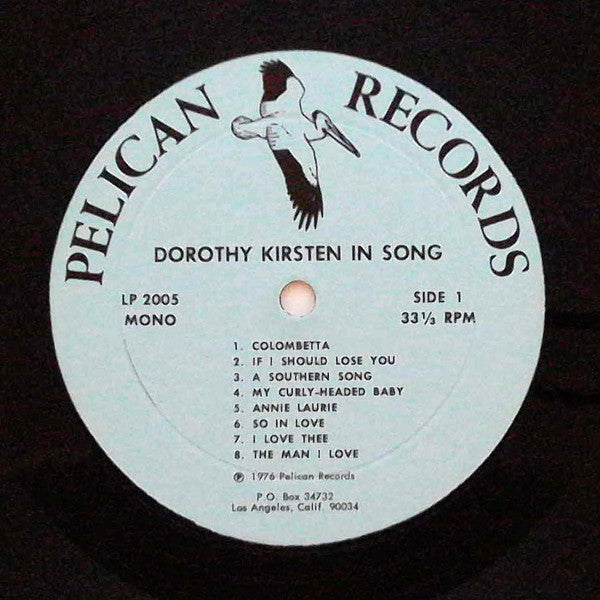 Dorothy Kirsten : In Song (LP, Comp)