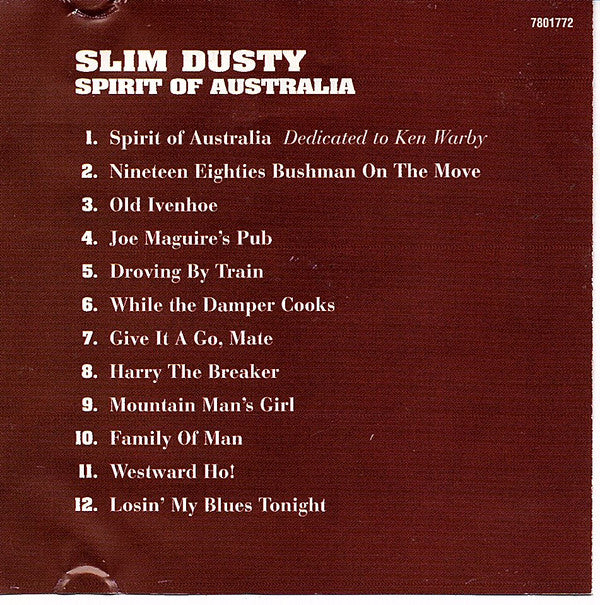 Slim Dusty : Spirit Of Australia (CD, Comp)