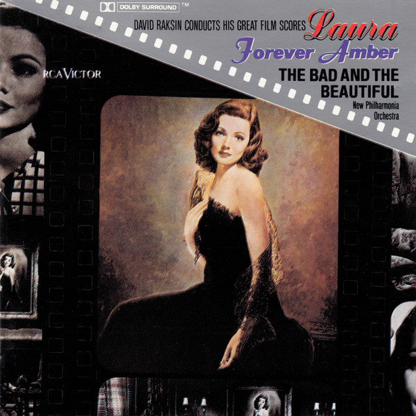 David Raksin : David Raksin Conducts His Great Film Scores Laura - Forever Amber - The Bad And The Beautiful (CD, Album, RM, Dol)