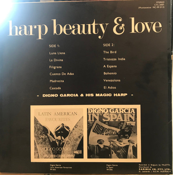 Digno Garcia : Harp Beauty & Love (LP)