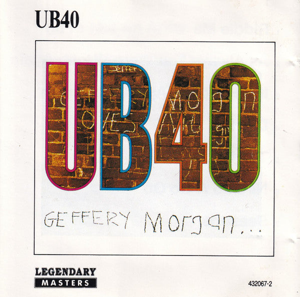 UB40 : Geffery Morgan ... (CD, Album)