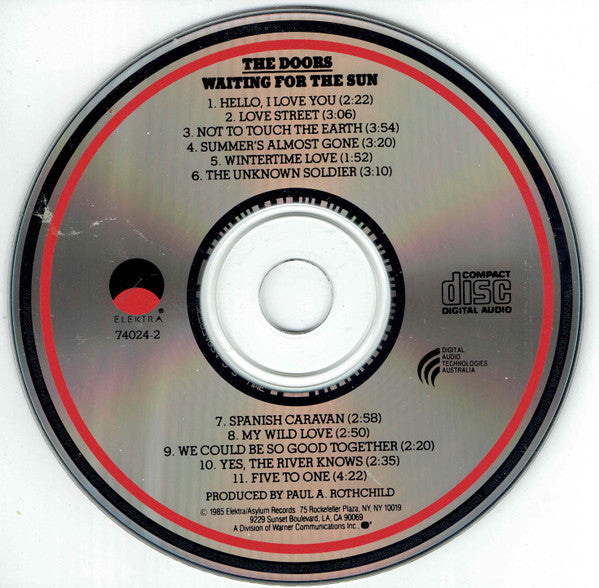 The Doors : Waiting For The Sun (CD, Album, RE, RM)