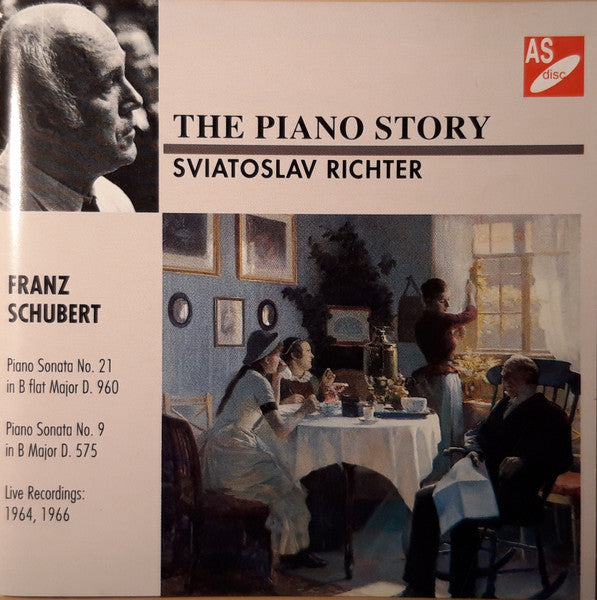 Sviatoslav Richter : The Piano Story - Franz Schubert (CD)