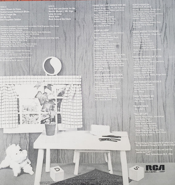 Harry Nilsson : Pussy Cats (LP)