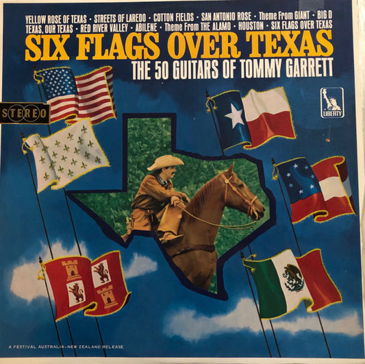 The 50 Guitars Of Tommy Garrett : Six Flags Over Texas (LP, Album)