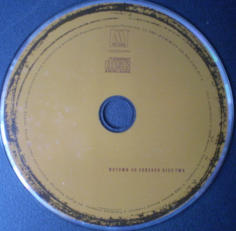 Various : Motown 40 Forever (2xCD, Comp, PMD)