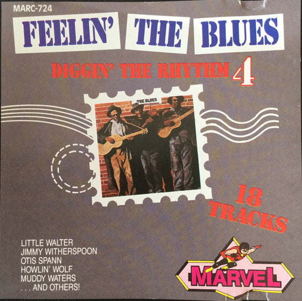 Various : Feelin' The Blues - Diggin' The Rhythm 4 (CD, Comp)