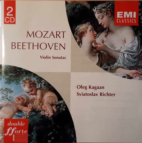 Oleg Kagan, Sviatoslav Richter : Mozart, Beethoven, Violin Sonatas (2xCD, Comp, RM)