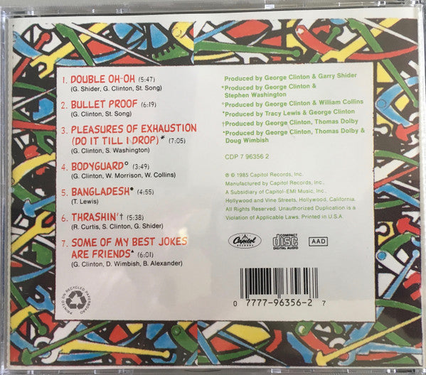 George Clinton : Some Of My Best Jokes Are Friends (CD, Album, RE)