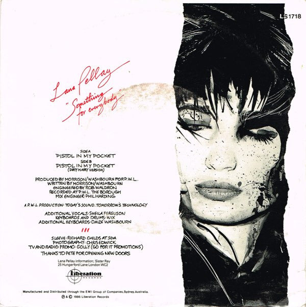 Lana Pellay* : Pistol In My Pocket (7", Single)
