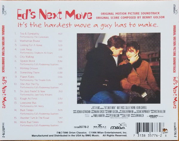 Various : Ed's Next Move - Original Motion Picture Soundtrack (CD, Comp)