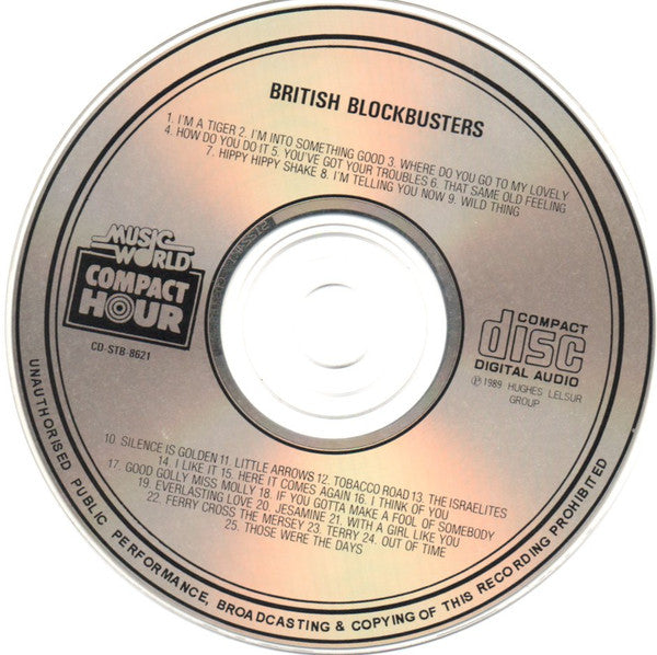 Various : British Blockbusters (CD, Comp)