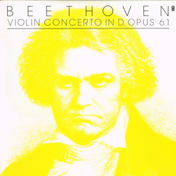 Ludwig van Beethoven : Violin Concerto In D, Opus 61 (LP, Album, Club, RE)