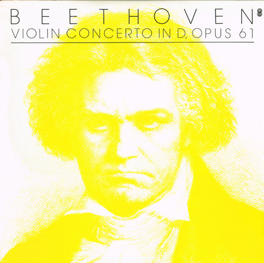 Ludwig van Beethoven : Violin Concerto In D, Opus 61 (LP, Album, Club, RE)