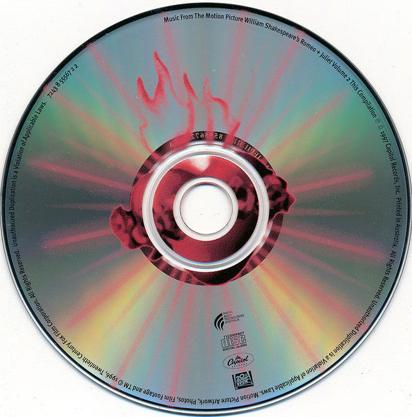 Various : William Shakespeare's Romeo + Juliet: Music From The Motion Picture - Volume 2 (CD, Album)
