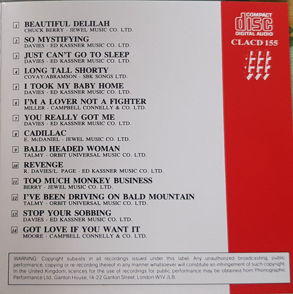 The Kinks : Kinks (CD, Album, RE, RP)