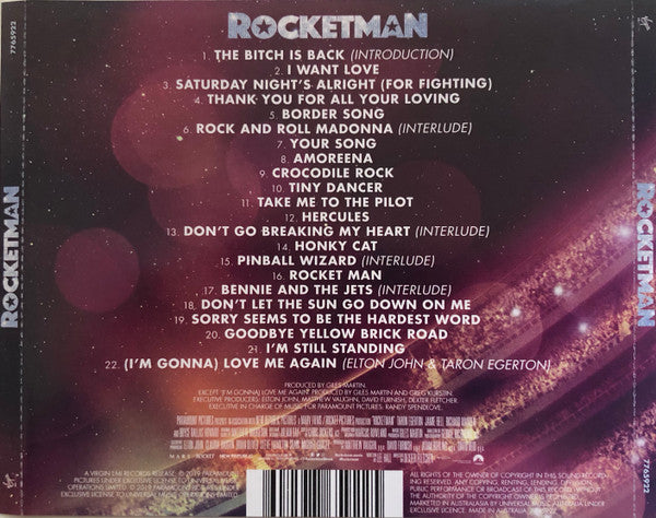 Various : Rocketman (Music From The Motion Picture) (CD, Album)