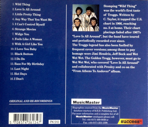 The Troggs : Wild Thing (CD, Comp, RE)