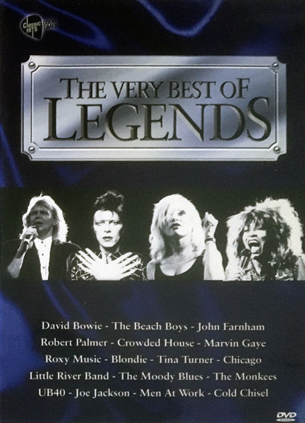 Various : The Very Best Of Legends (DVD, Comp, PAL)
