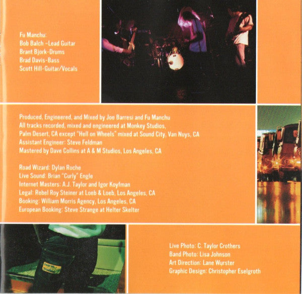 Fu Manchu : King Of The Road (CD, Album)