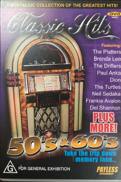 Various : Classic Hits 50's & 60's (DVD-V, PAL)