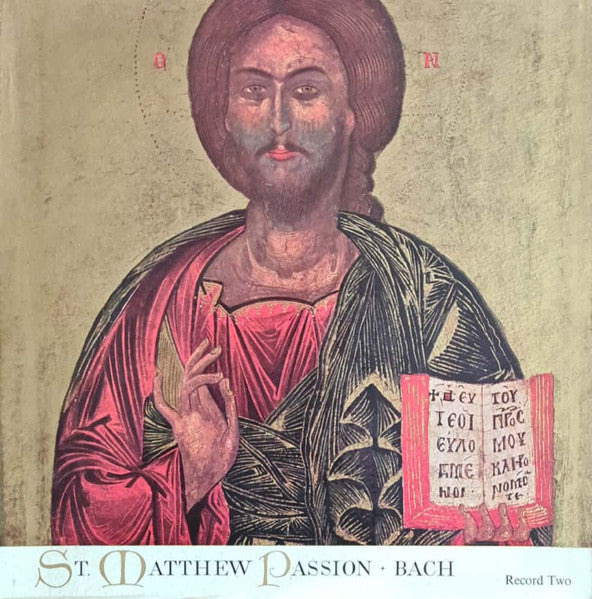 Bach* • Toronto Symphony Orchestra, The Mendelssohn Choir* Conducted By Sir Ernest MacMillan : St. Matthew Passion  (3xLP, Mono, Club, RE)