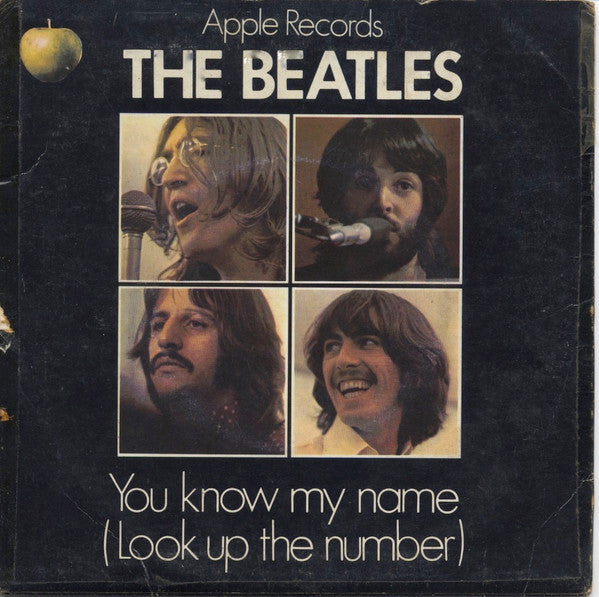 The Beatles : Let It Be (7", Mono, RP)