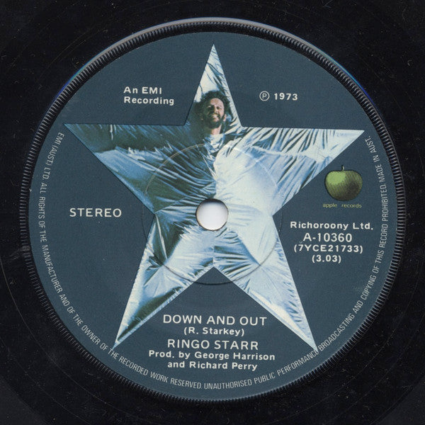 Ringo Starr : Photograph (7", RP)