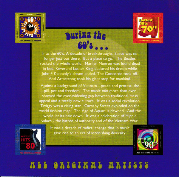 Various : Hottest Hits Of The 60's (CD, Comp)