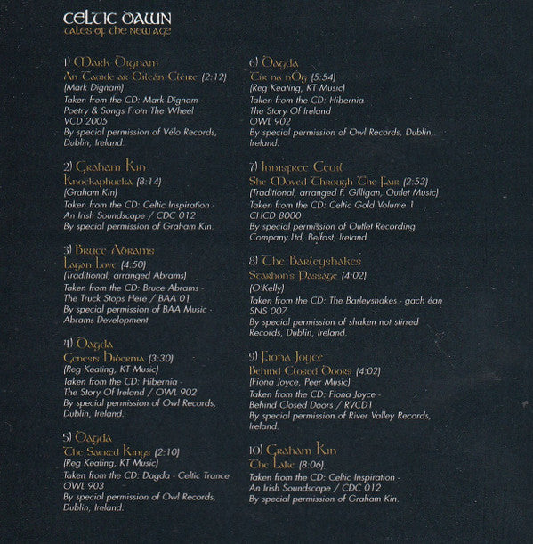 Various : Celtic Dawn : Tales Of The New Age (CD, Album)