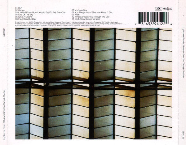 Lighthouse Family : Whatever Gets You Through The Day (CD, Album, S/Edition)