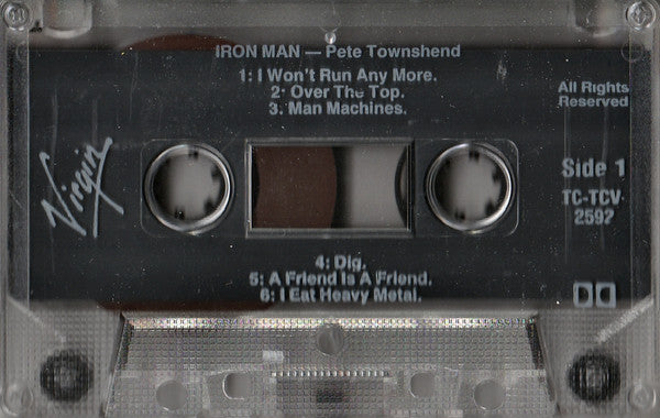 Pete Townshend : The Iron Man (The Musical By Pete Townshend) (Cass, Album, Chr)