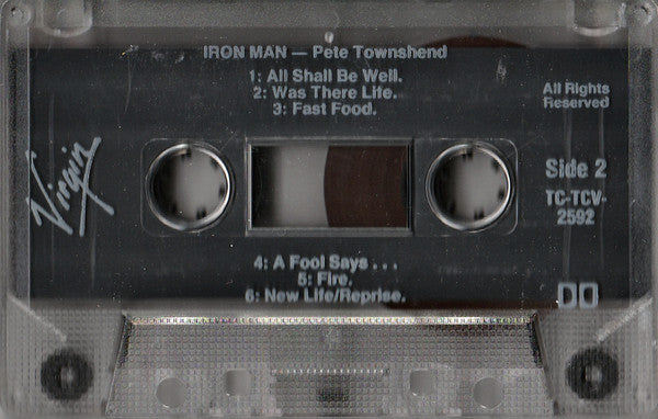 Pete Townshend : The Iron Man (The Musical By Pete Townshend) (Cass, Album, Chr)