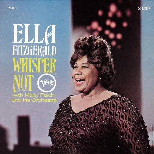 Ella Fitzgerald With Marty Paich And His Orchestra* : Whisper Not (CD, Album, Ltd, RE, RM)