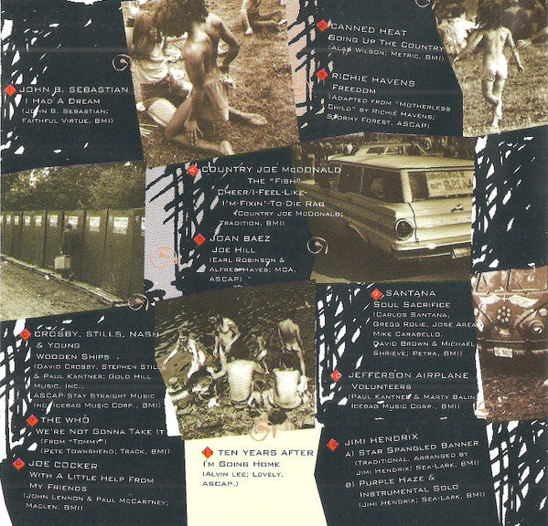 Various : The Best Of Woodstock (CD, Comp, RM)