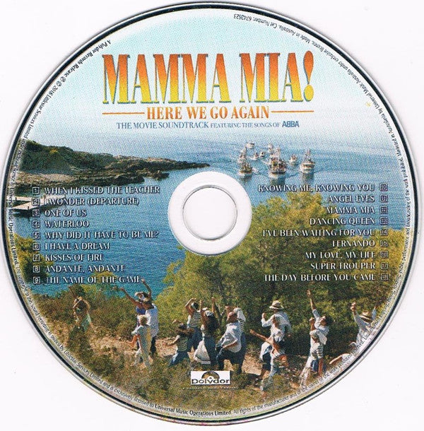 Various : Mamma Mia! Here We Go Again (The Movie Soundtrack Featuring The Songs Of ABBA) (CD, Album)