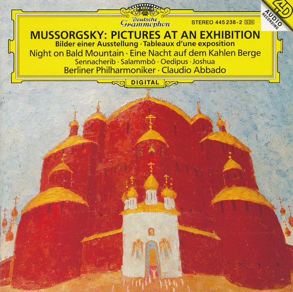 Modest Mussorgsky, Berliner Philharmoniker, Claudio Abbado : Pictures at an Exhibition ∙ Night on Bald Mountain (CD, Album)