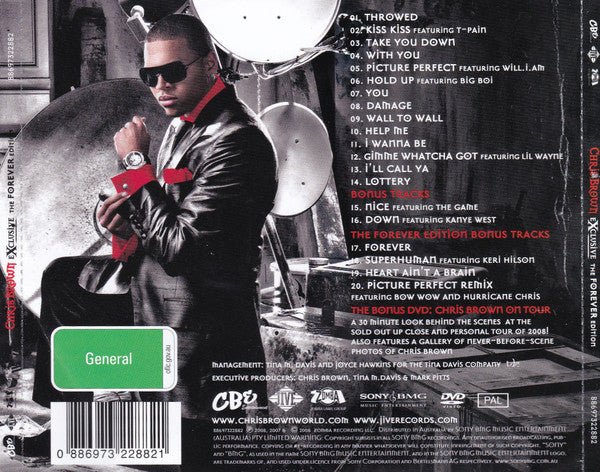 Chris Brown (4) : Exclusive (The Forever Edition) (CD, Album + DVD-V, PAL)