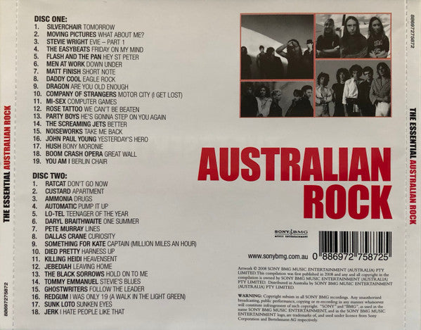 Various : The Essential Australian Rock (2xCD, Comp)
